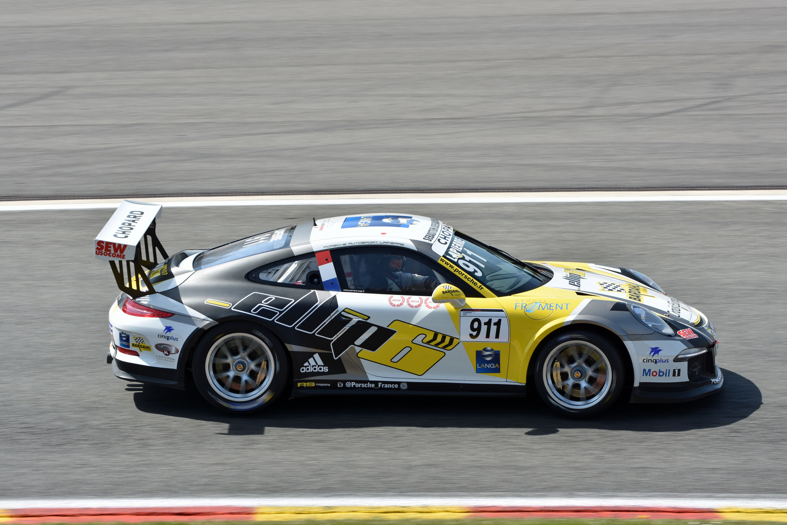 Porsche GT3 Cup Challenge Benelux Spa-Francorchamps 2016