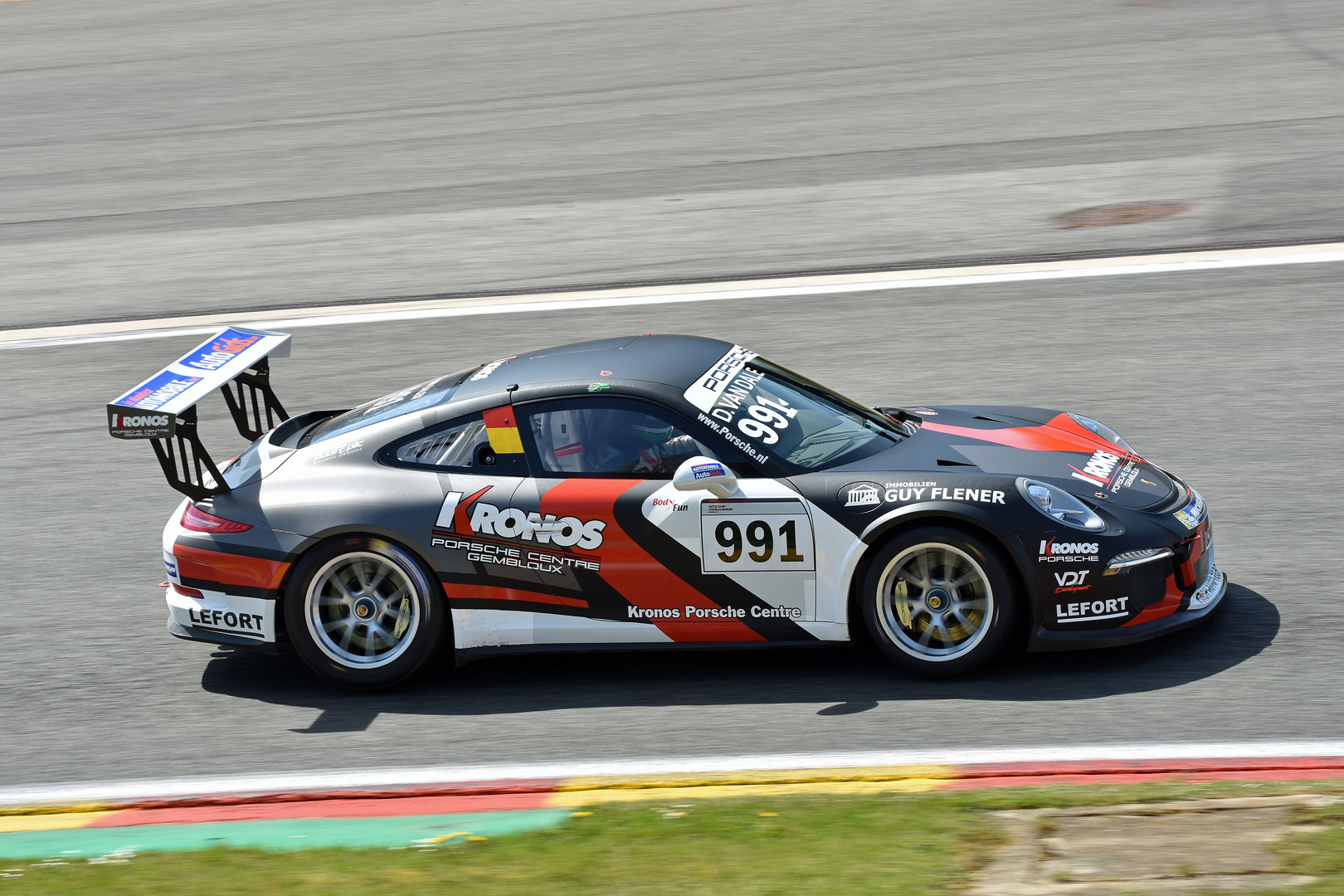 Porsche GT3 Cup Challenge Benelux Spa-Francorchamps 2016