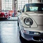 Porsche im Loft