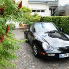 Porsche in der Einfahrt