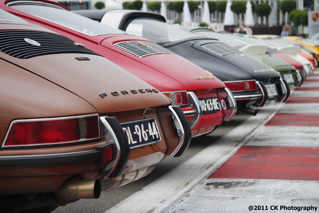 Porsche Lineup @ Oldtimer GrandPrix 2011