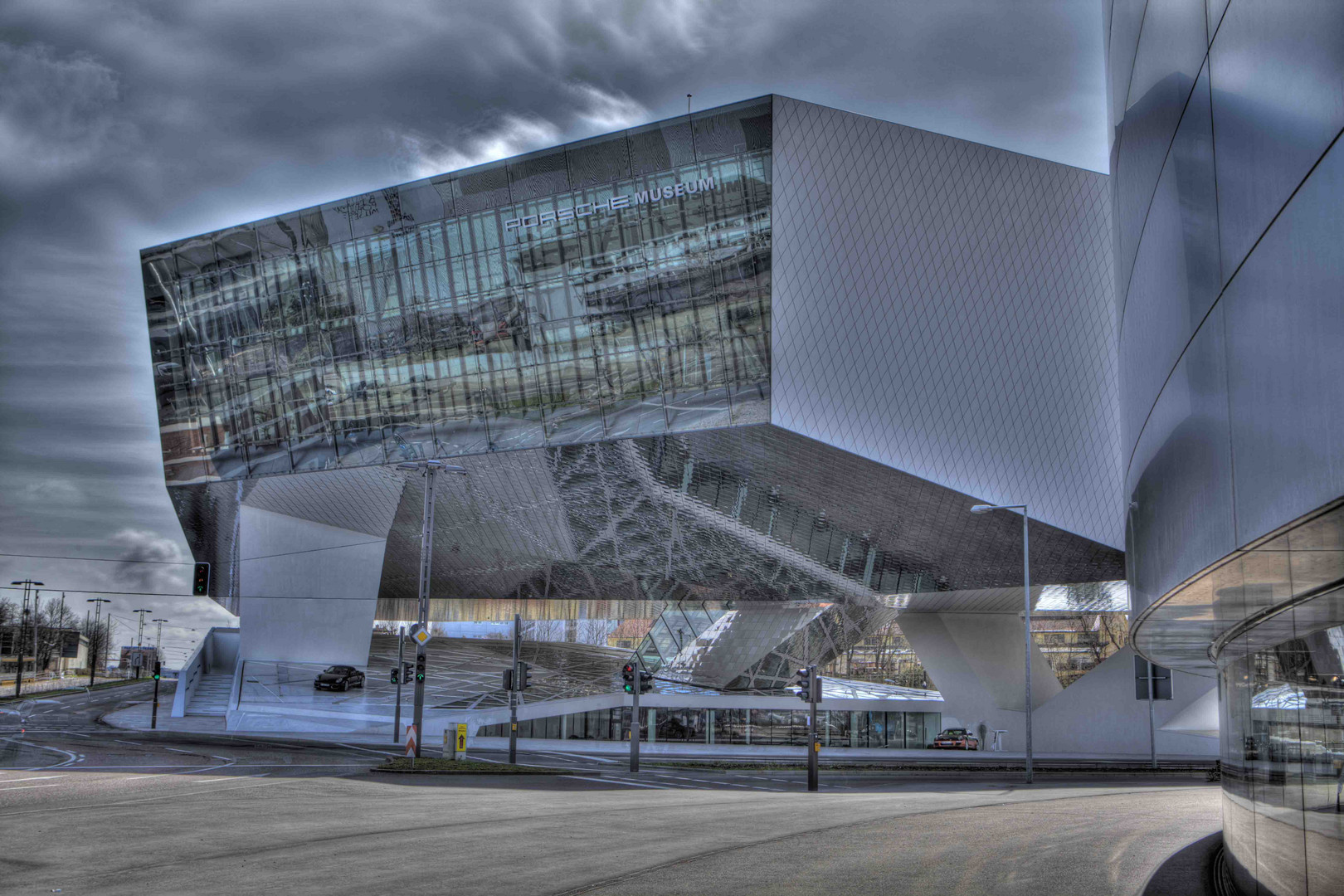 PORSCHE Museum in Stuttgart-Zuffenhausen