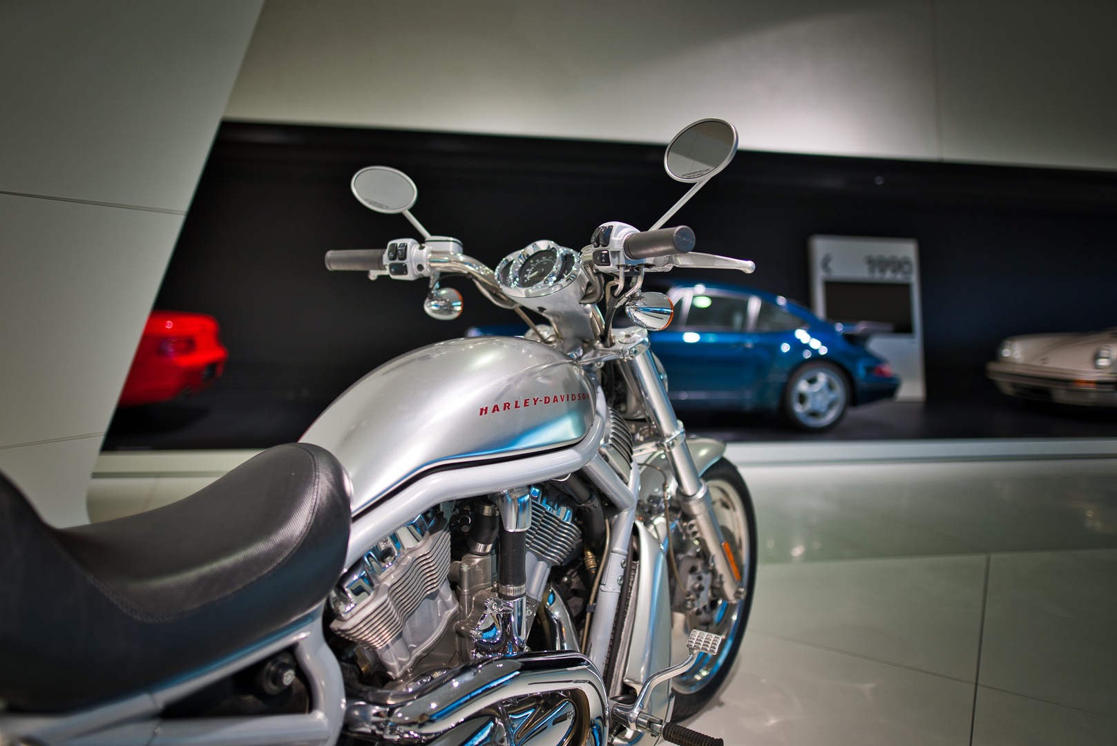 Porsche Museum Stuttgart - Harley Davidson