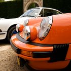 Porsche Orange-Weiß