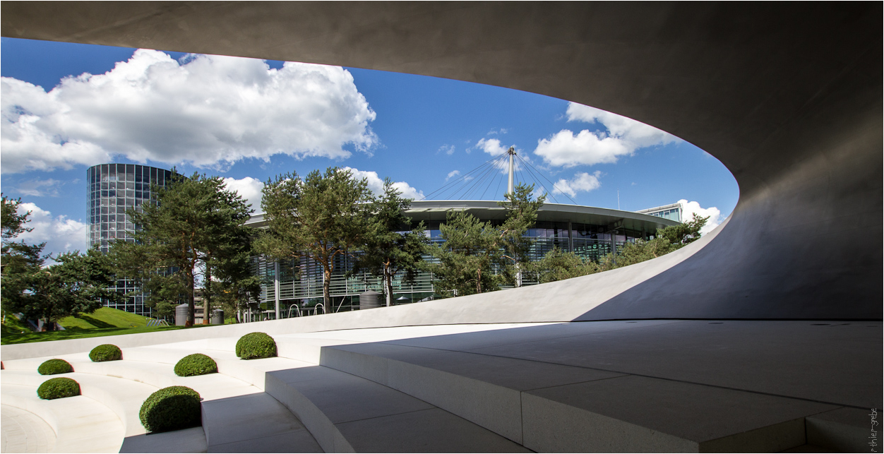 porsche pavillon - ausblick #01, autostadt - wolfsburg