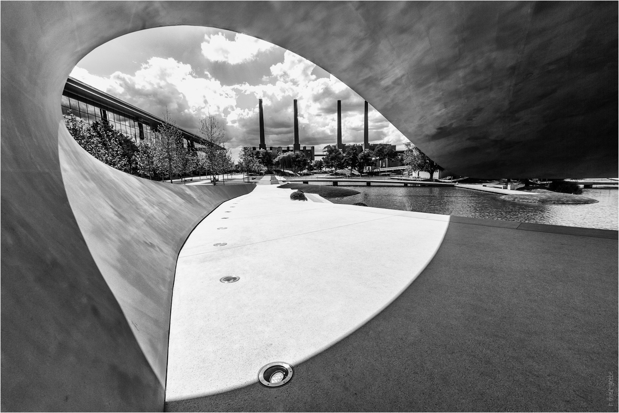 porsche pavillon - ausblick  #03, autostadt - wolfsburg