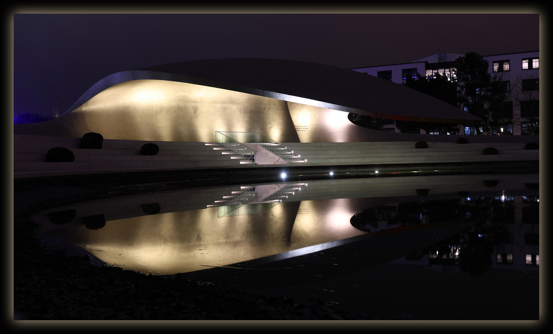 Porsche Pavillon  @night