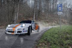 Porsche-Rally im Odenwald