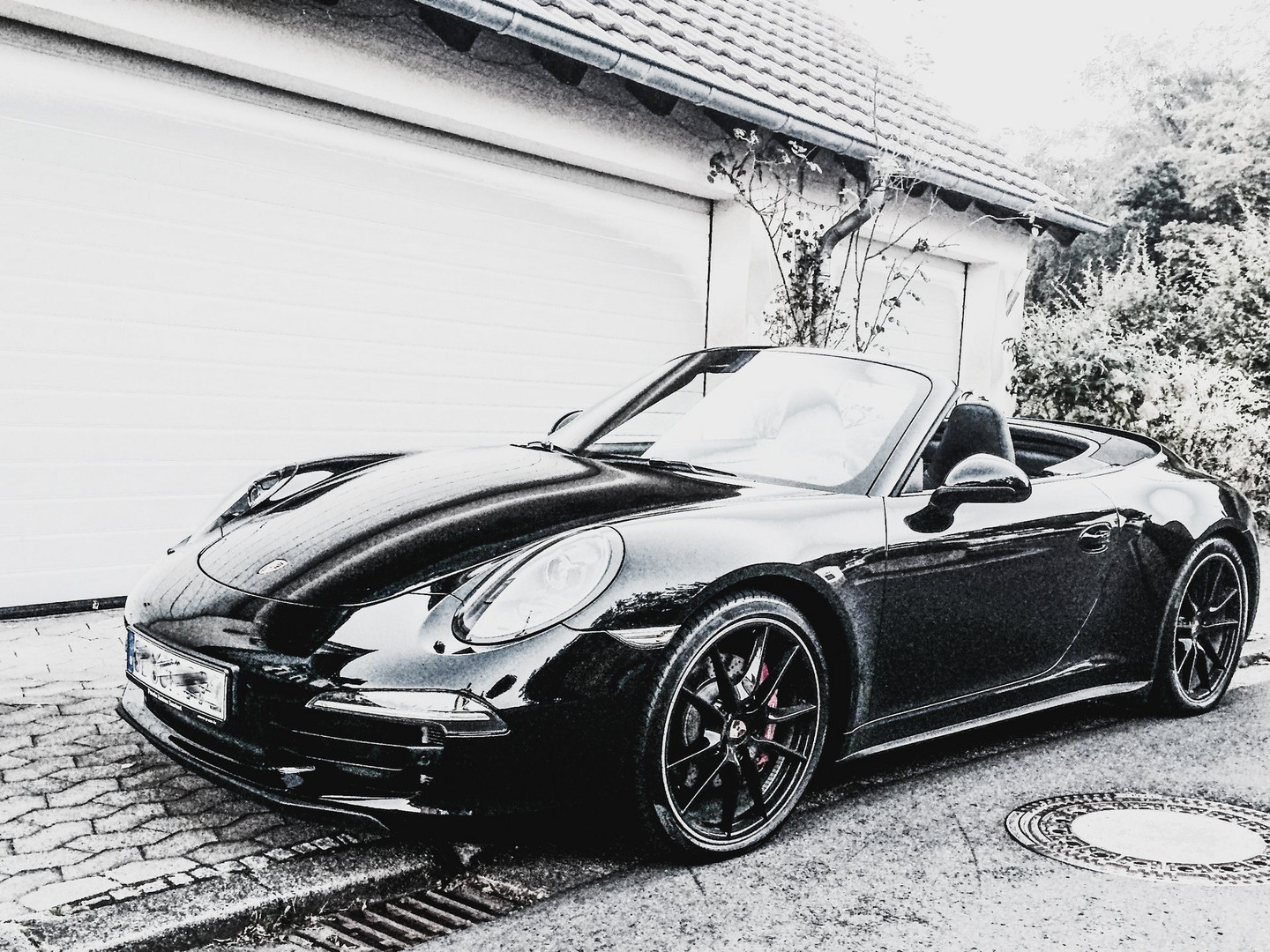 Porsche...Black Power...