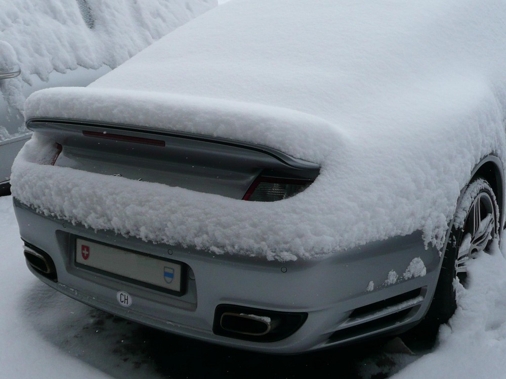 Porschello innevato