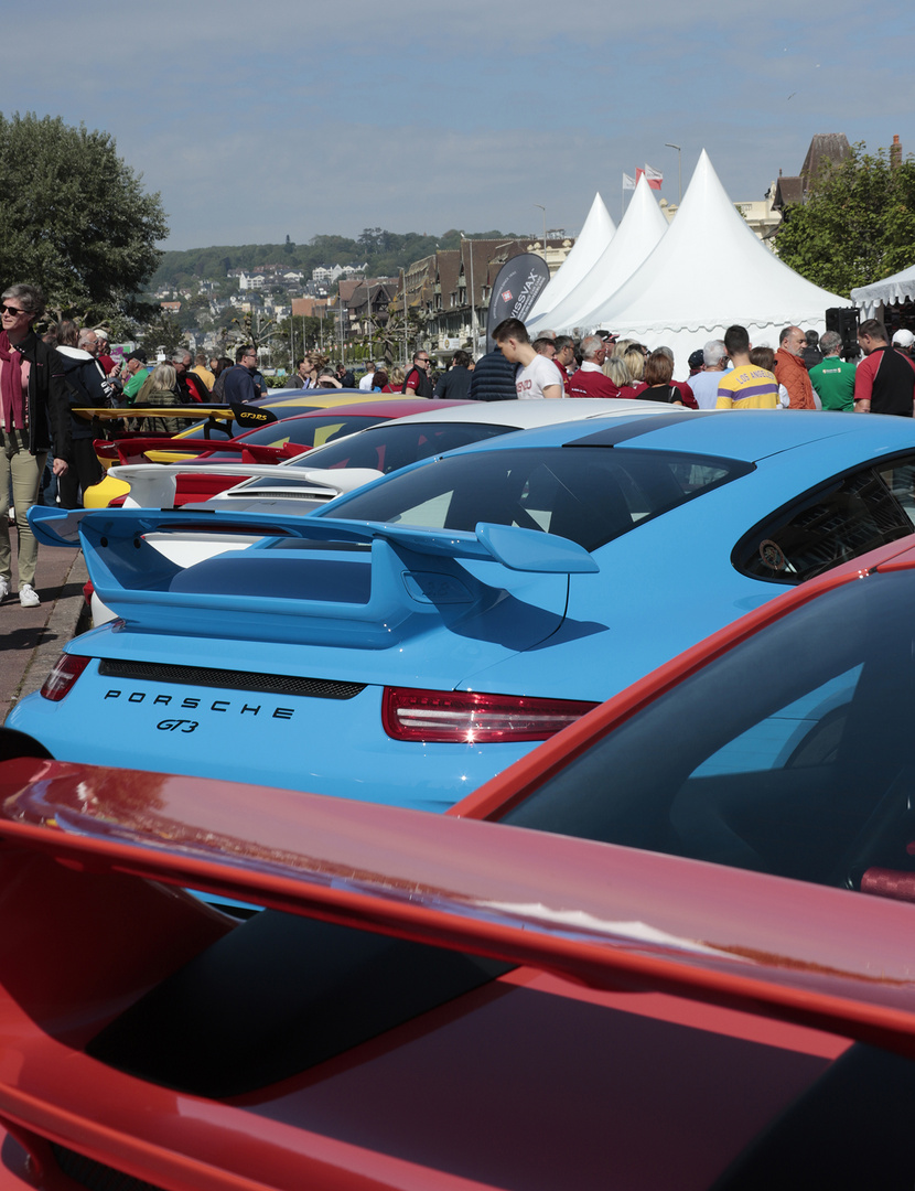 Porschetreffen in Deauville