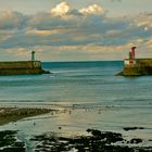 Port à marée basse