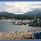 Port Argelès mit les Albères im Hintergrund