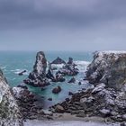 Port Coton sous la neige