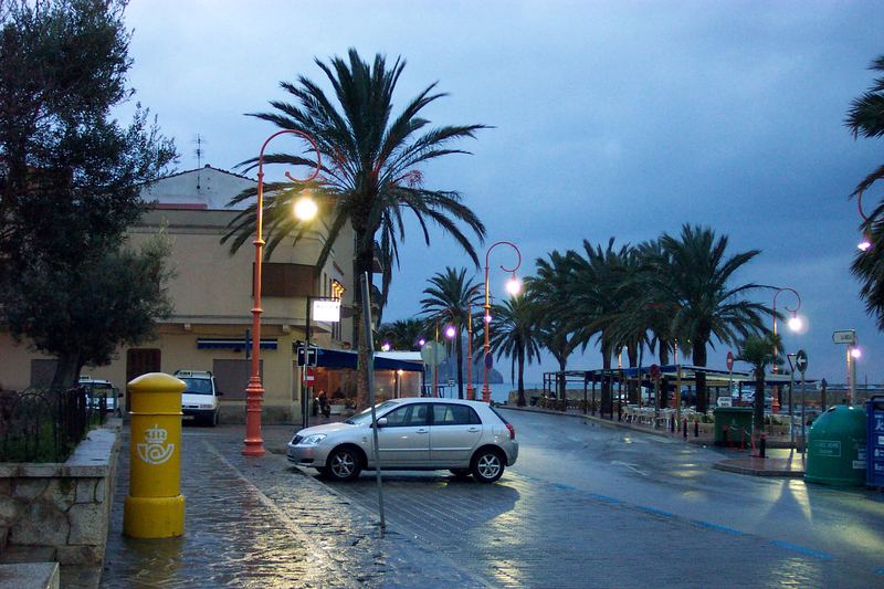 Port d'Andratx. Nach dem Regen