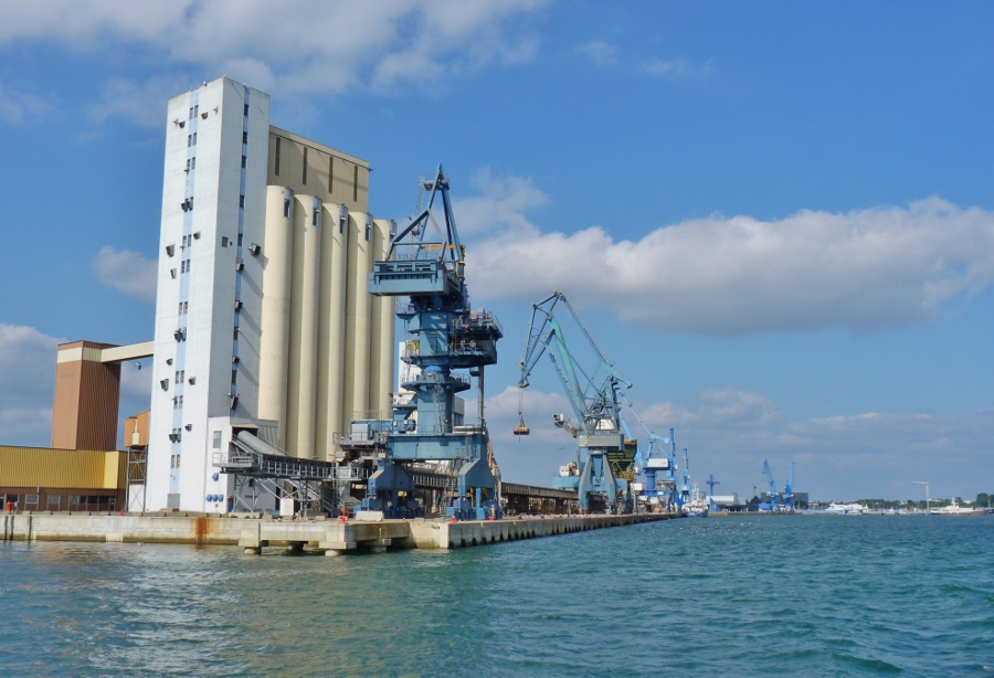 Port de commerce de Lorient(Morbihan)