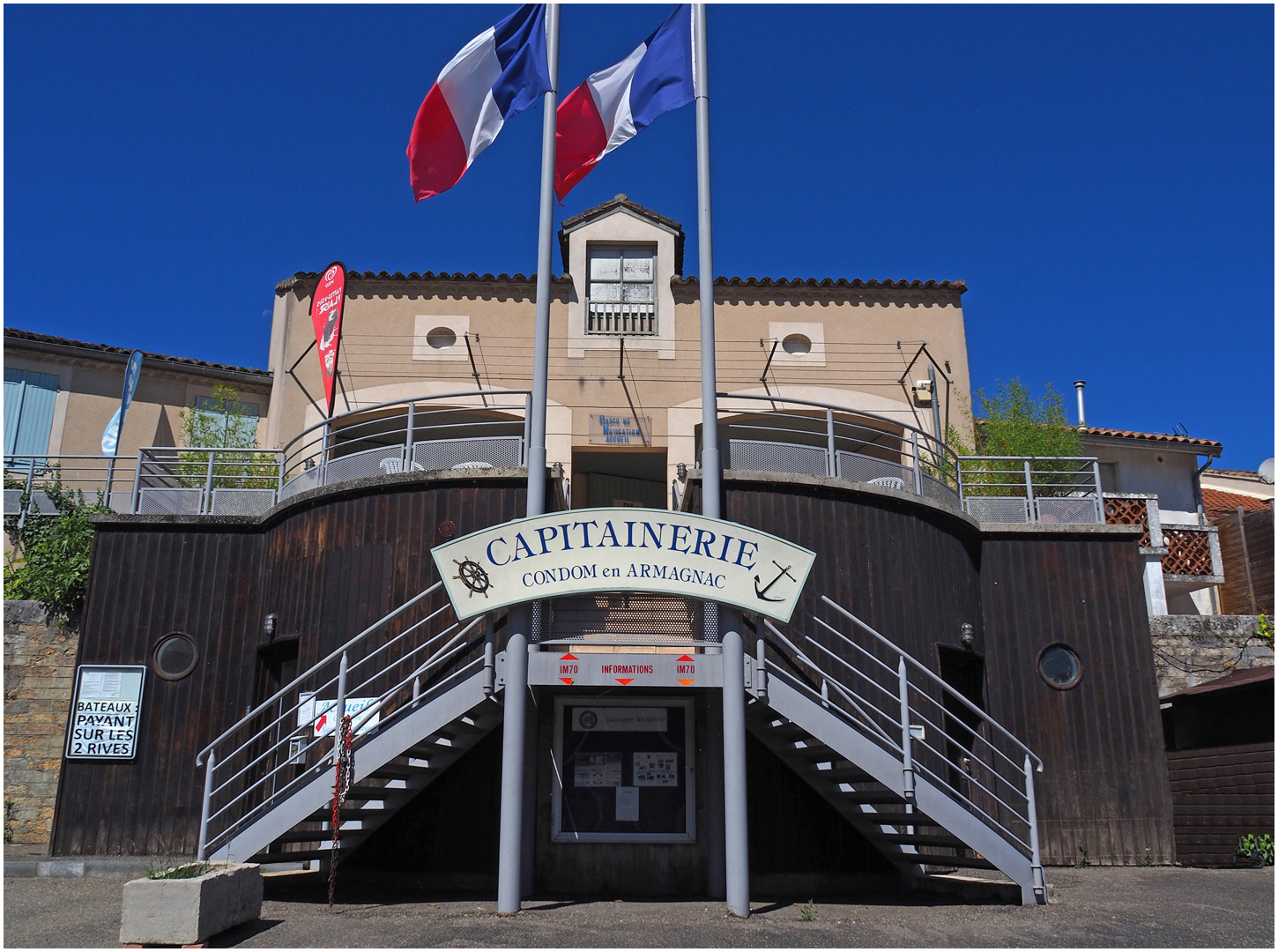 Port de Condom : la Capitainerie