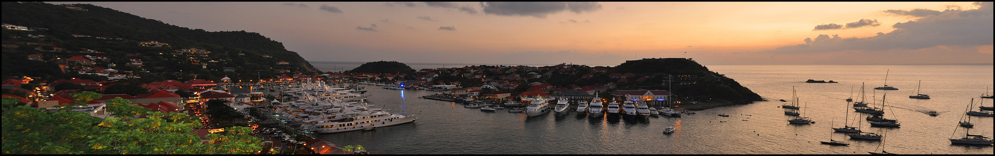 Port de Gustavia à Saint Barth