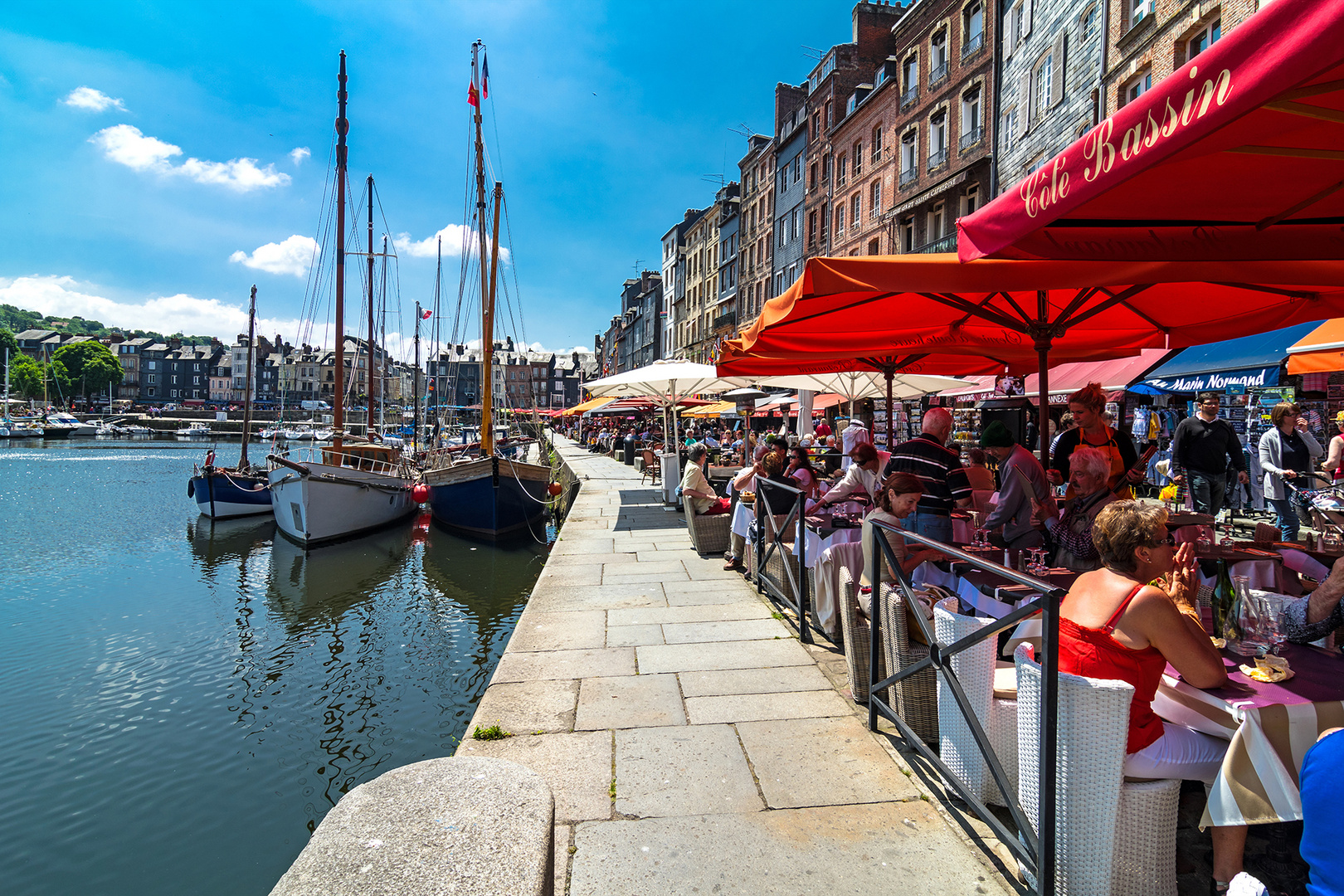 Port de Honfleur 09 Foto & Bild world, frankreich, le havre