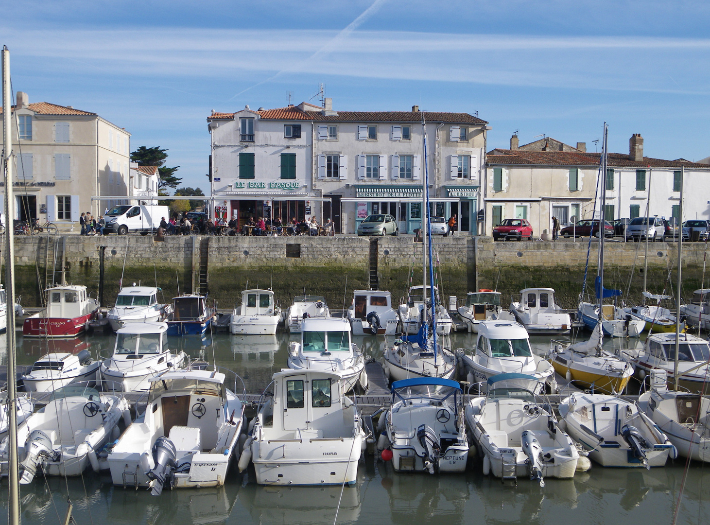 port de la flotte en Ré ! île de Ré