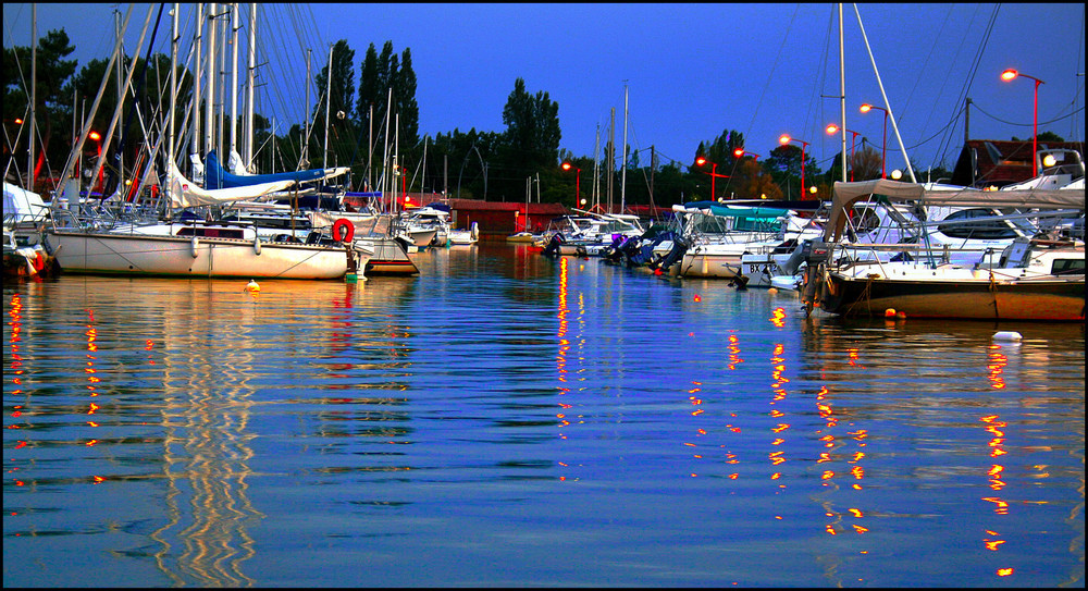 Port de la Hume un soir d'été 2