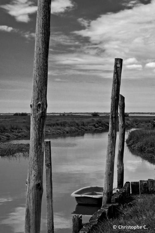 Port de la mole à Gujan Mestras