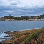 Port de la Selva vu de la côte nord de sa baie