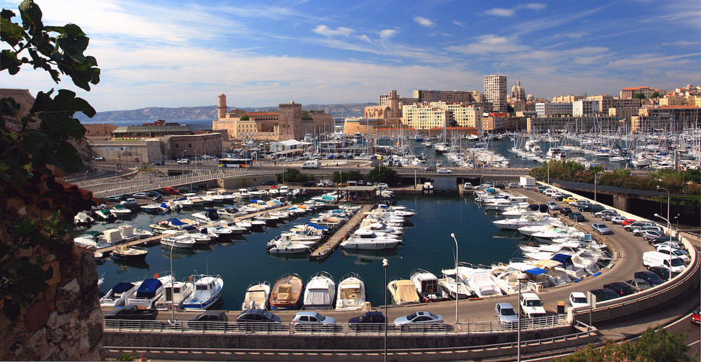 Port de Marseille.