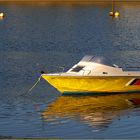 Port de Mimizan - Le bateau jaune