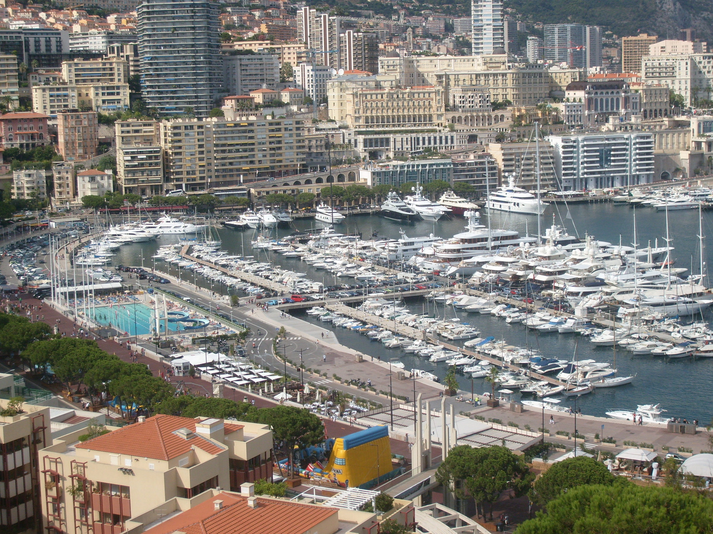 Port de Monaco et circuit de F1