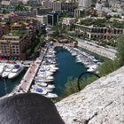 Port de Monaco vue du château