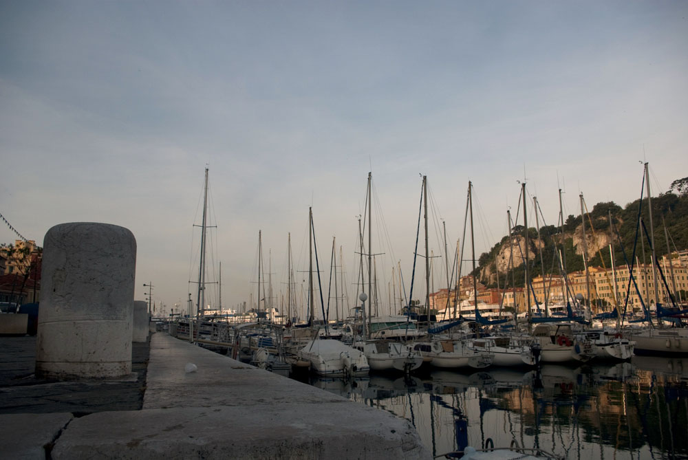 Port de Nice le matin