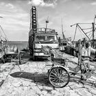 Port de pêche, Chennai.