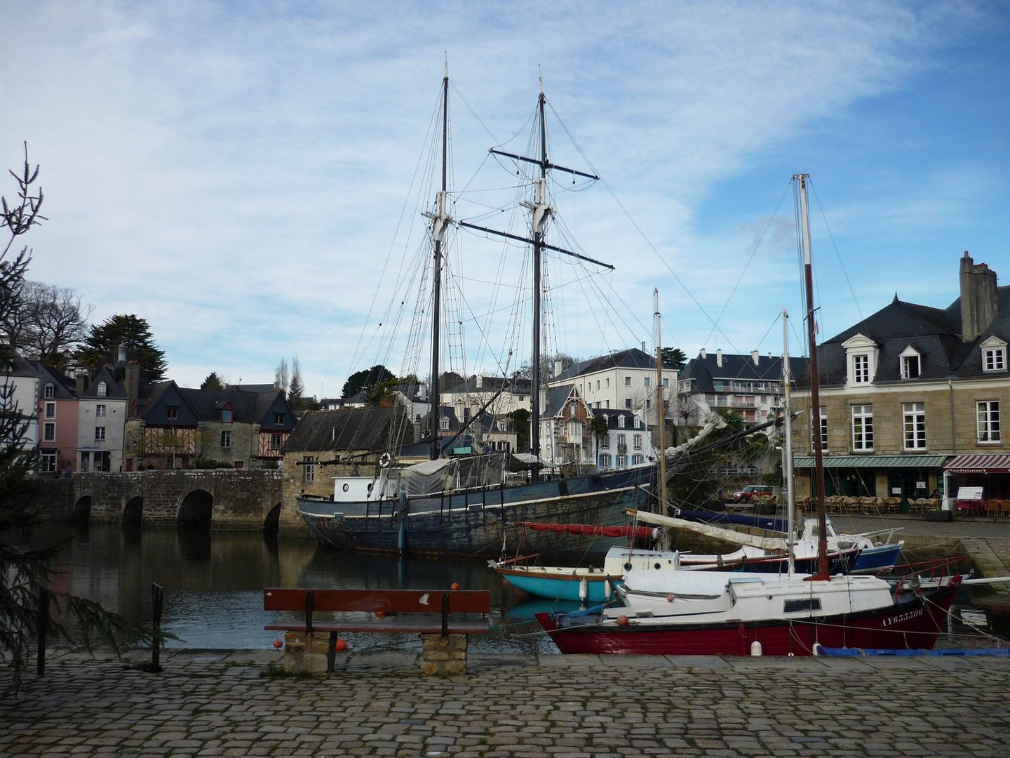 Port de Saint-Goustan décembre 2008