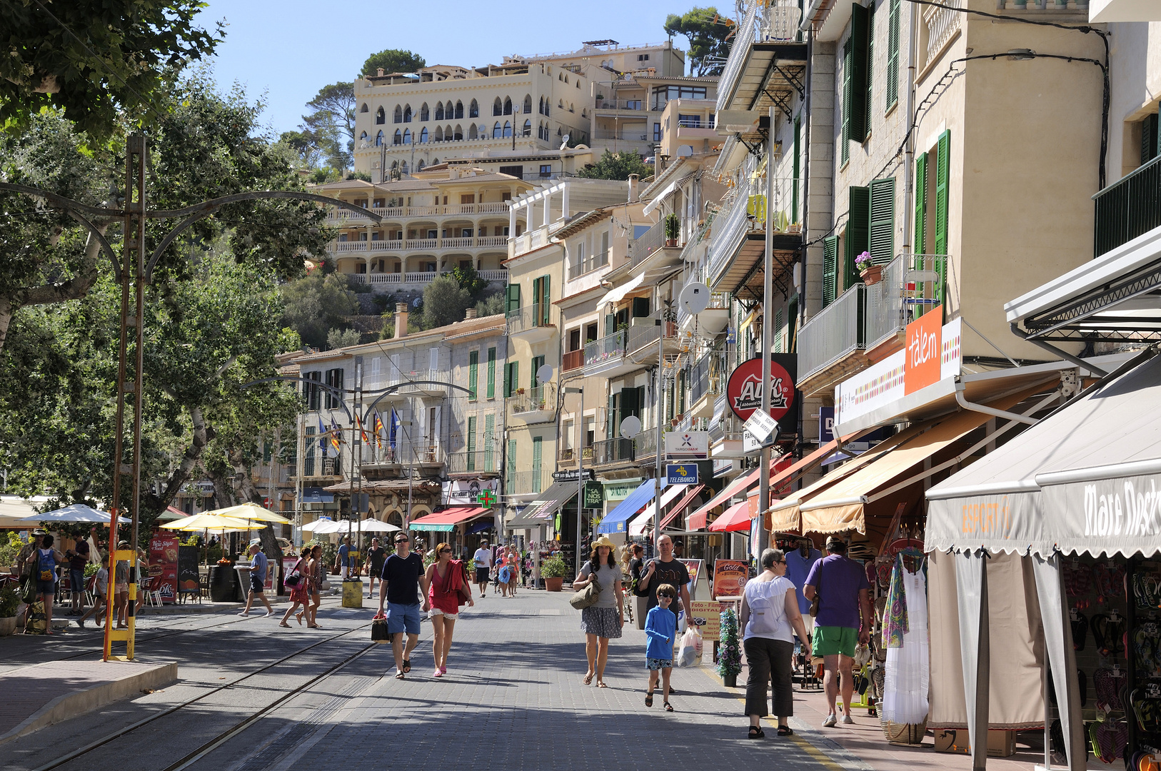 Port de Soller,Innenstadt.