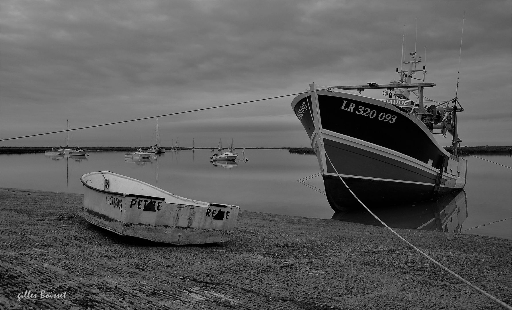 Port du Corps de Garde au petit matin