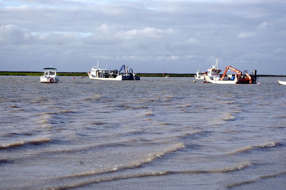 Port du Pavé, à Charron ...