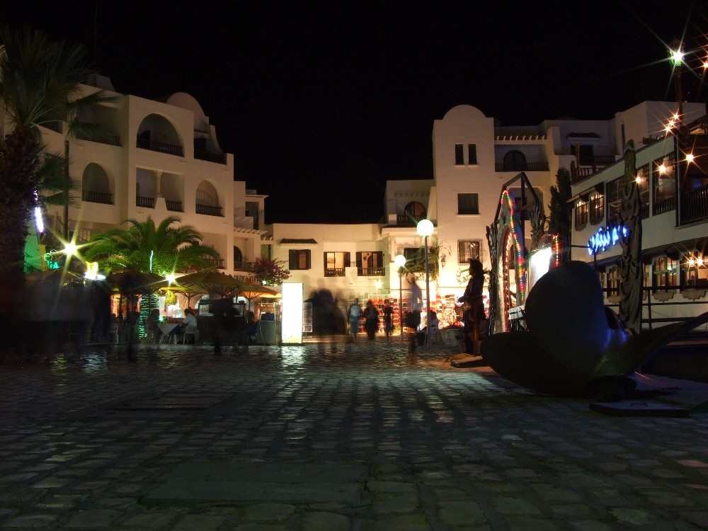 Port el Kantaoui bei Nacht I