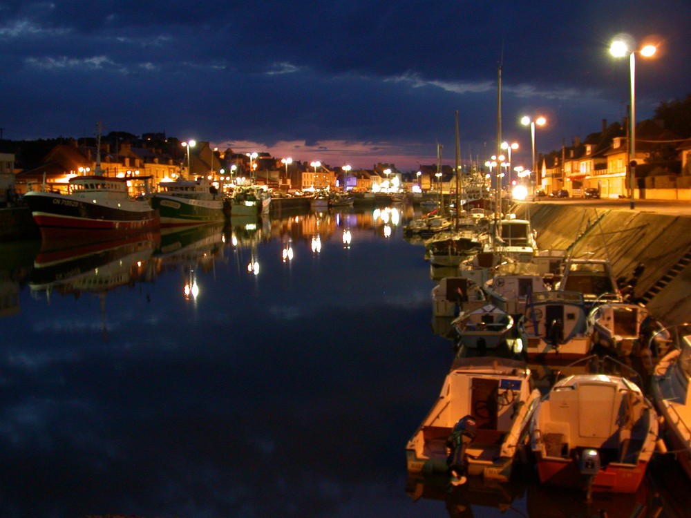 port en bessin (hafen in der normandie)