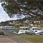 Port fluvial d’Agen sur le Canal de Garonne au printemps