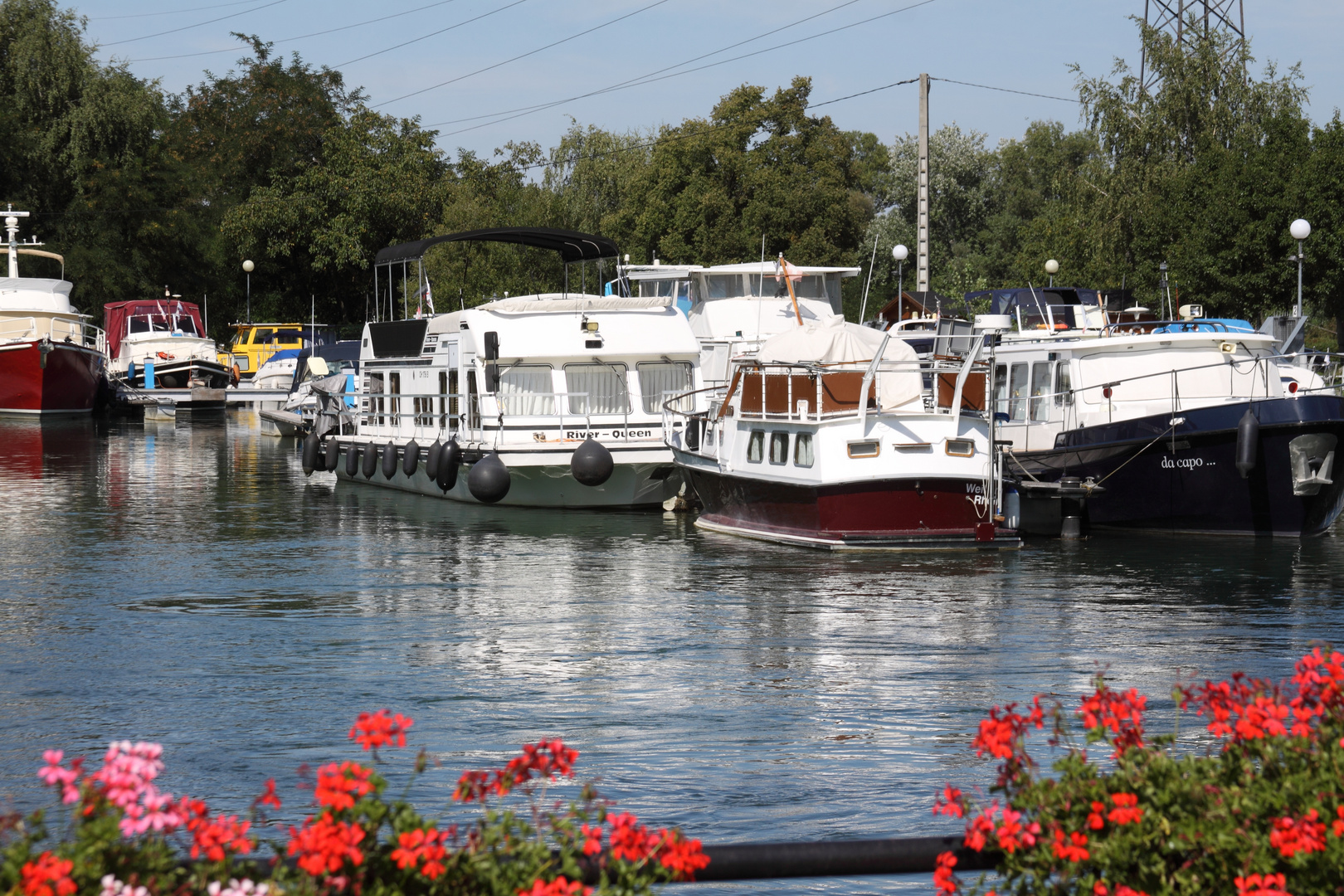 Port Kembs (Alsace) - Hafen in Kembs (Elsaß)