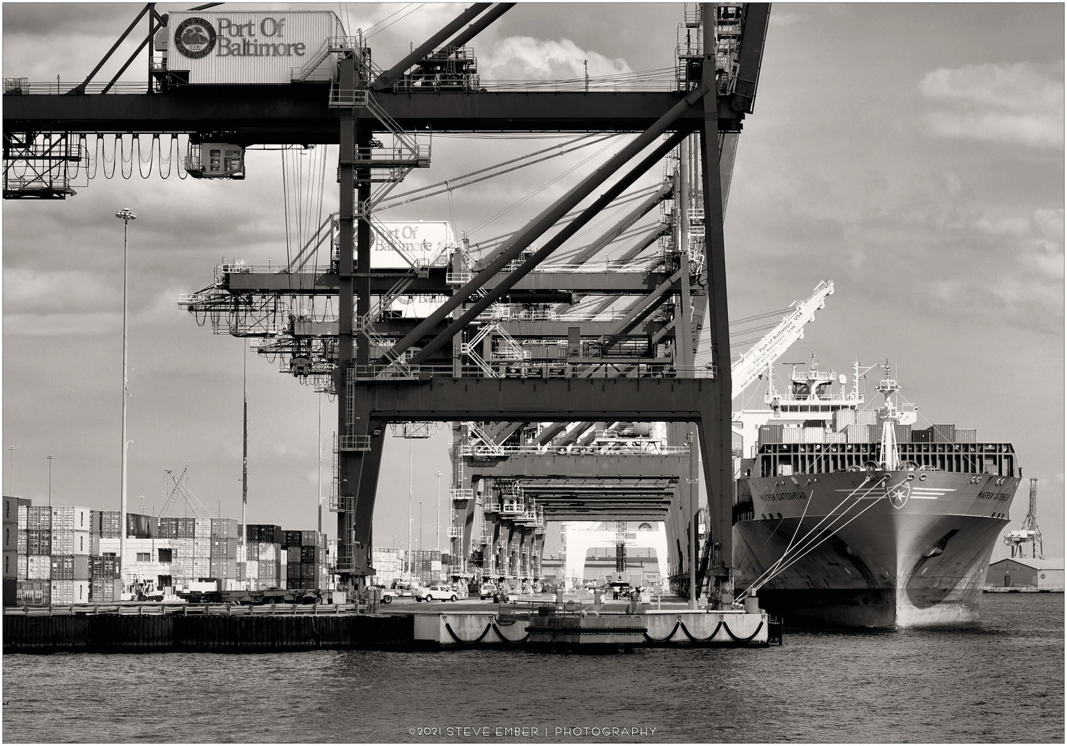 Port of Baltimore No.5 - Container Ship at Seagirt Marine Terminal