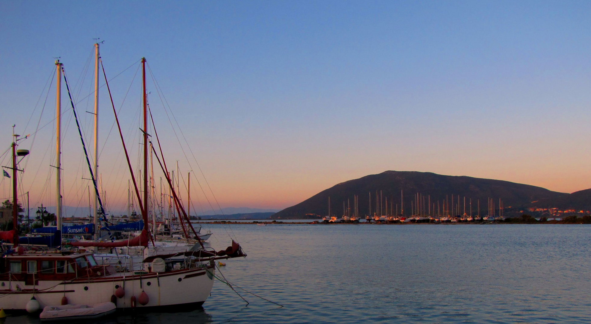 PORT OF LEFKADA.....