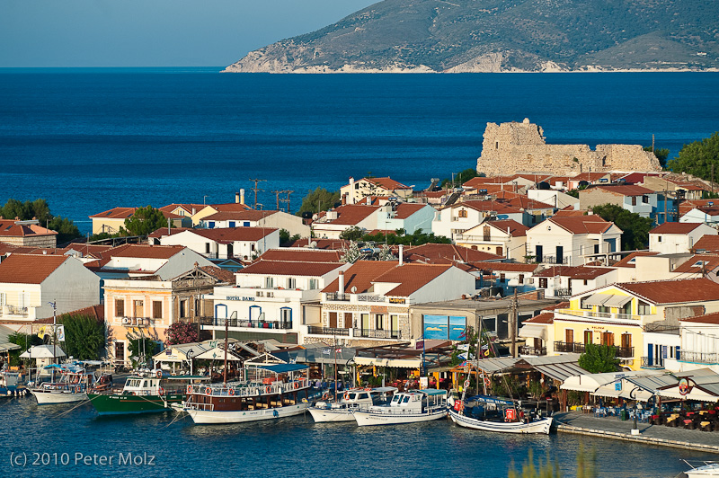 Port of Pythagorio early in the morning / Samos, Greece,  2010