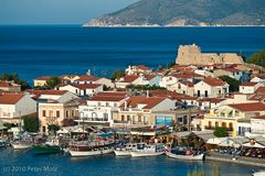 Port of Pythagorio early in the morning / Samos, Greece,  2010