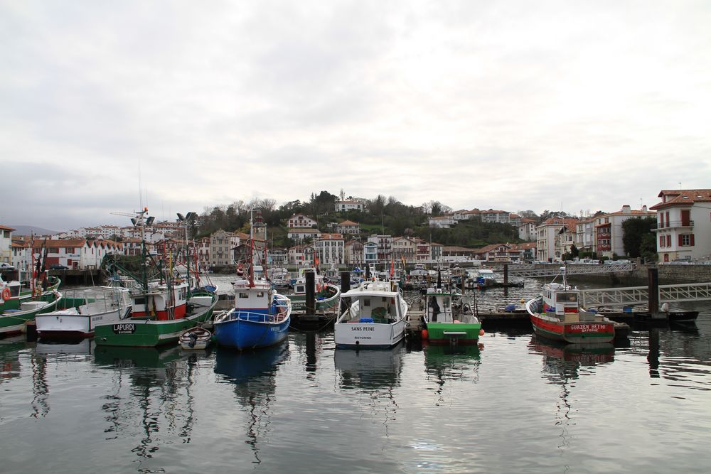 Port of Saint-Jean-de-Luz, Aquitaine, France