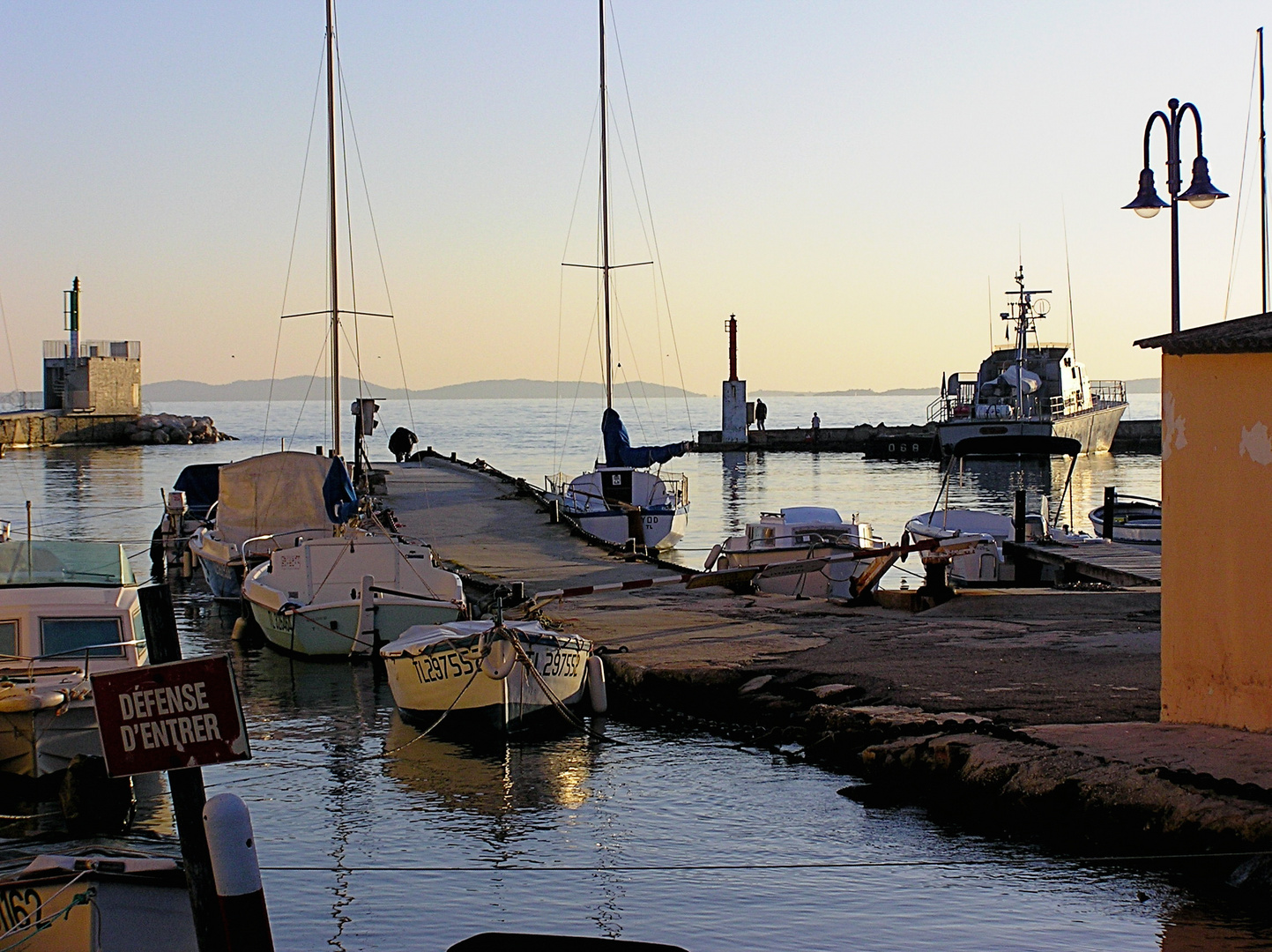 Port Pothuaux, lumière d'un soir