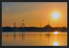 Port Saint Louis abends