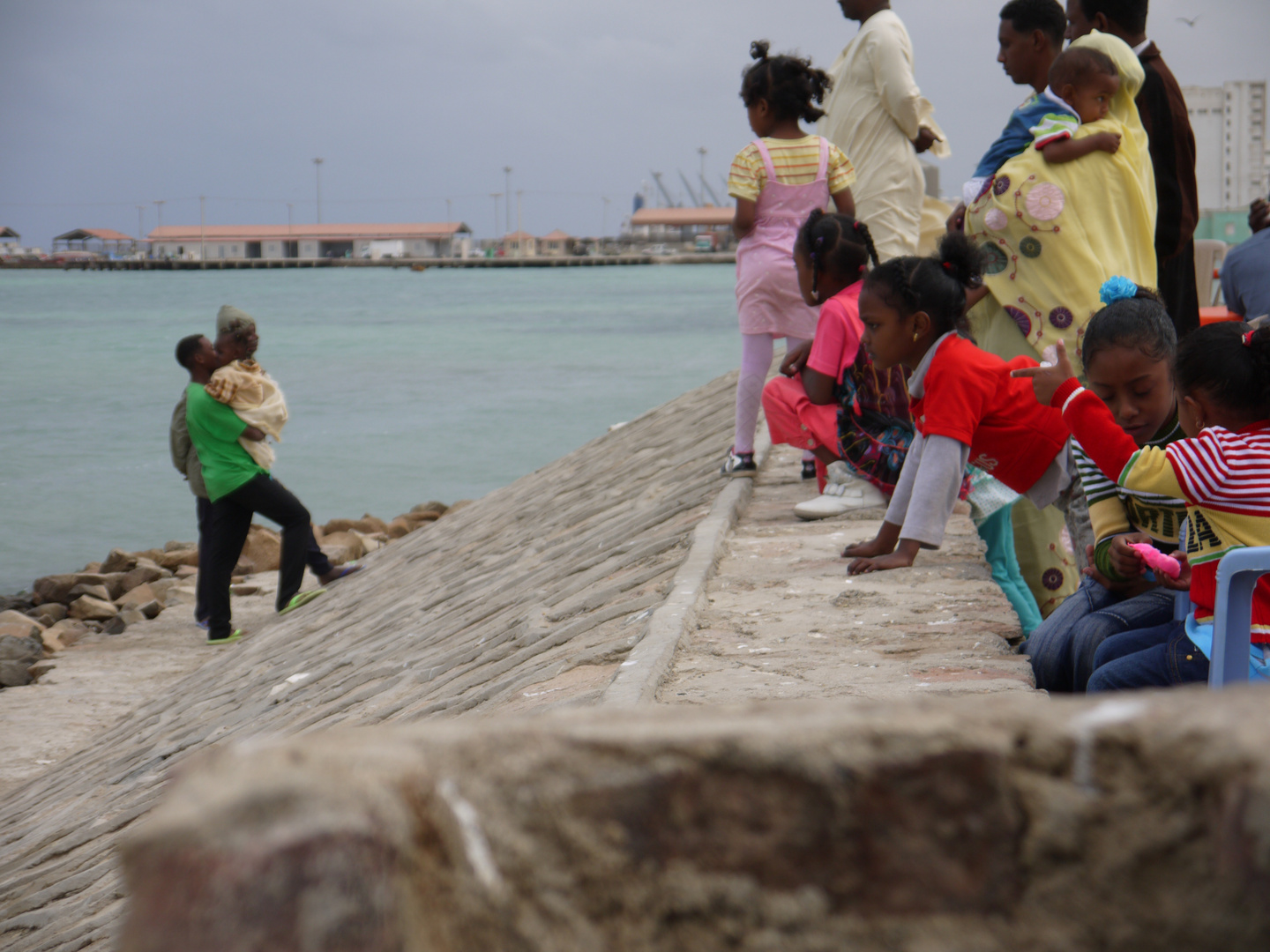 Port Sudan - Warten auf den Bootsausflug