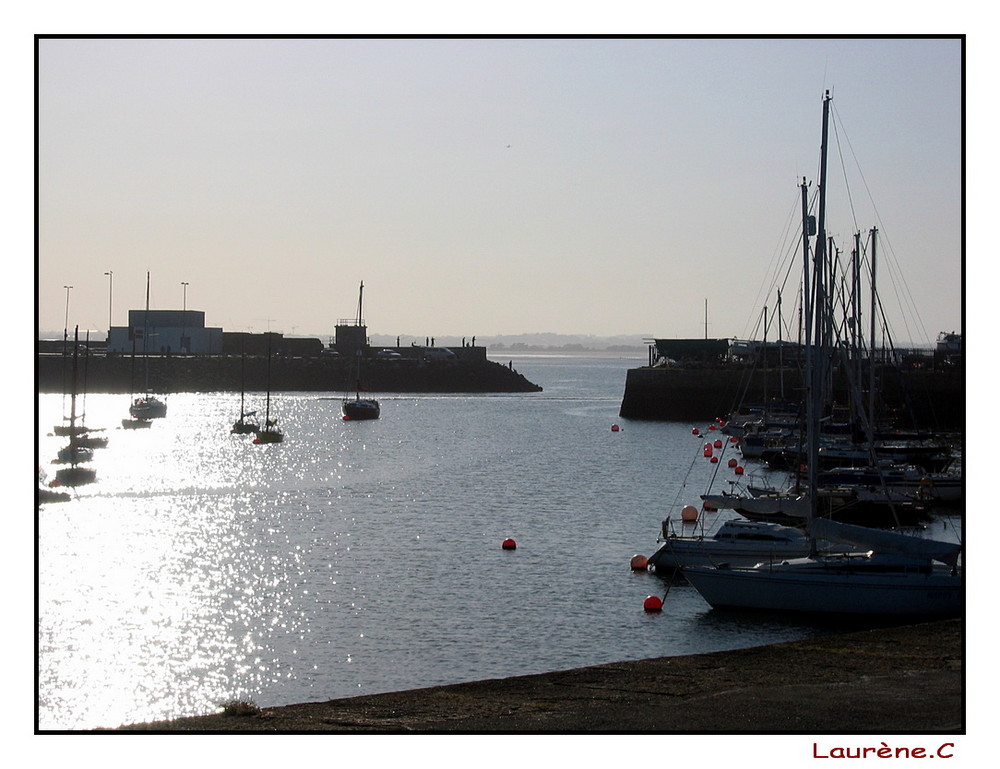 Port, un soir de lumière...